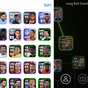 STRENGTH: 3203 || 7 PAID || BLITZ CURLER PIRLO || BLITZ CURLER RAUL || CMF INIESTA|| DMF VITINHA|| BOX TO BOX SCHOLE|| - Image 3