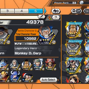 [4187][IOS+ANDROID] 5 EX META - Kizaru Full B52.52 + Garp + Saturn + Law + Roger , BFs Chopper + Jinbe , Support 152 - Image 8