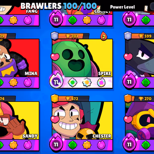 🔥52 MAX BRAWLER WITH 46 HYPERCHARGED🔥42.5K TROPHY-300 SKINS!!NC FREE!! INSTANT DELIVERY -BEST DEAL - Image 8