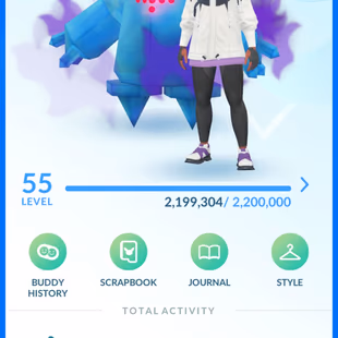 POKEMON GO LEVEL 55 | SD 883k | CN ON | A560 - Image 1