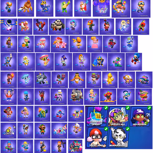 41 BRAWLERS 1000 TROPHIES | HC POCO SKIN | 89 SKINS | FREE NAME CHANGE | 2026 - Image 4