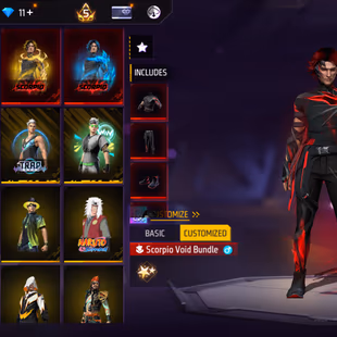 X100|61 CHARACTER|LEGENDARY SCORPIO|103 BUNDLE SET(3 ARTIFACT)|192 COSTUME|248 WEAPON(2 EVO+40 MYTHIC)|DESTINY XM8 LVL 3 - Image 7