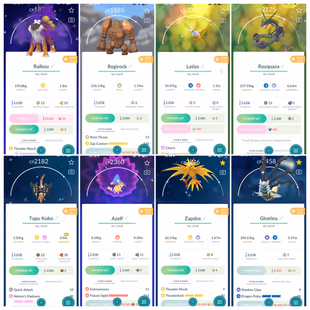 RARE SKINS | 11 SHINY LEGENDARY | LEVEL 56 | LEGENDARY 145 | SHINY 147 | POKEMON 2042 | RENAME - Image 3