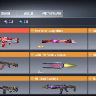 MYTHIC AK117 X | 10 LEGENDARY GUNS | 215 EPIC WEAPONS | 103 SKINS | FULL ACCESS | GLOBAL VERSION | ANDROID / IOS | HIGH  - Image 5