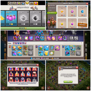 6K GEMS | NEW UPDATE TH 14 MAX | 85-85-60-60-30 HEROES | 10 EPIC EQUIPMENTS | STACKED CWL MEDALS MAGIC ITEMS  - Image 4