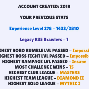 [ RARE SKINS ]  R35 PIN || 61K TROPHIES || 97 BRAWLERS || 70 MAX BRAWLERS || 50 HYPERCHARGED || 247 SKINS || INSTANT - Image 8