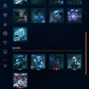 SEVER [ LAS ] - 46 LVL  - UNRANK - 12 SKINS - 35 CHAMP [ 2025 BE - 0 RP ] - FULL ACCESS  - Image 2