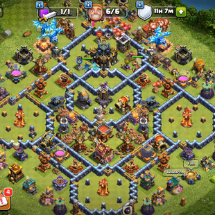 🎯TH17 SEMI MAX🔥HERO'S 61-77-50-55-23 | EPIC EQUIPMENTS | HERO SKIN'S | 2319 WAR STARS | CHEAP PRICE | INSTANT DELIVERY - Image 1