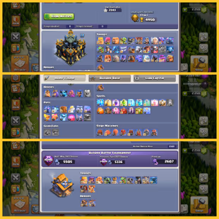 💥TH 17 | LV 246 |⚡ Transferred to the buyer's email | King100  Queen100 Minion81 Warden75 Champ45 - Image 4