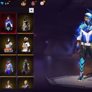 X307|Lvl 56|62 CHARACTER|117 BUNDLE(2 ARTIFACT)|FFWS GALAXY LEGENDARY|249 COSTUME|254 WEAPON(1 EVO+56 MYTHIC)|COBRA MP40 - Image 7