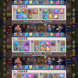 TH18🌟Legacy Ranked 54🌟Rare Rank | Cool Epic Equipments | Stacked | CHEAP | World Rank | Instant Delivery  - Image 4