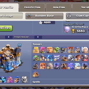 🔥TH 18 ALMOST MAX🔥LEGENDARY SNAKE SKINS FULL SET-ALL HERO MAX- 7 EPIC EQUIPMENT MAX-WALLS MAX-CAN GIVE BUYER EMAIL - Image 3