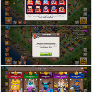 Th 17 | heroes 85-86-59-62-35 | All epics available| Nc available| 217 Xp |loaded magic items  - Image 3