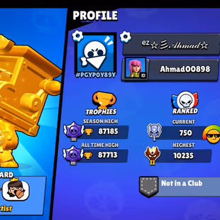 🔥R35-Legacy 2🔥87K trophies | 97 HyperCharge |883 Pins | 450 Player Icons | Decent Buffies | Secure and safe Delivery  - Image 2