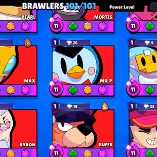 CHANGEABLE ID | 102K TROPHY-375X SKINS | NC AVAILABLE | 101/101 BRAWLER | 60X MAX | 54X HYPER | 3v3 WINS | NICE SJINS - Image 8