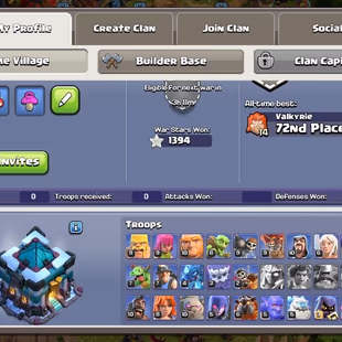 401 | 11x EPIC EQUIPMENT MAX ALMOST | TH13 MAX 100 PERCENT NOTHING LEFT | ALL HERO MAX 75-75-50-50-50-25 | MAGIC ITEMS - Image 4