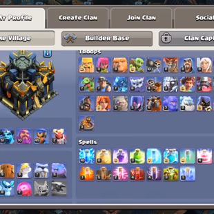 CHEAPEST 💎 HIGH SEA SCENERY 💎 TOWNHALL 17 - 85-91-51-70-45-2 HEROES [] GOOD EQUIPMENT [] 1576 GEMS [] 215 XP [] INSTAN - Image 6