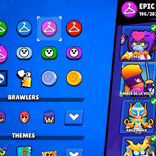 RARE-METEORIC II | 90K TROPHY-470X SKINS | 99/99 BRAWLER | ALL MAX | 90X HYPER | 962X PIN | 530X ICON |R-101!S-121!E-196 - Image 8