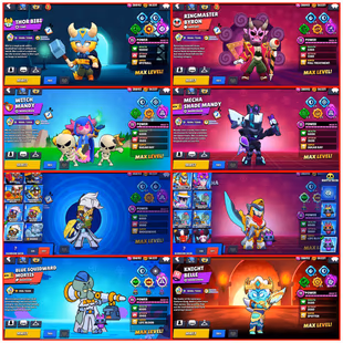 🔥 [MOST RARE] 6 DIGIT TAG | STAR SHELLY WITCH SHELLY | 500 SKINS | METEORIC FAME 2 | 96K TROPHIES | ALL MAXED BRAWLERS - Image 4