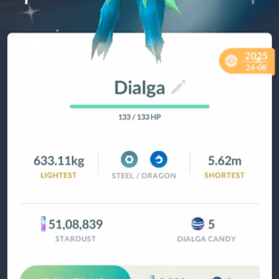 SHINY LEGENDARY FUSED KYUREM 💎 DIALGA PALKIA 💎 5 MILLION DUST [] SHINY BG GROOKEY [] 90 LEGENDARY [] 100 SHINY - CHEAP - Image 5