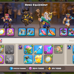 💫[ TH-18 NEAR MAX - 4 EPIC MAX ]💫 SB-MM-AF-EB [MAX] | SN [26] - HT [23] | MOSTLY WALLS MAX || HEROS: 105-105-42-80-55  - Image 5