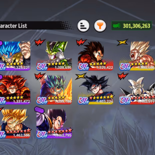 D859-IOS+Android-Nice 10 UL(SS4 Vegeta+SS4 Gogeta+SS Goku+Goku Uis+Cell+Vegito)+30 Legend+Good Equi+Team GT+Goku&Vegeta - Image 3