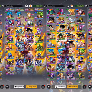 iOS/Android - Global - Level 297 - Crystal 663 - Character 612 - Super Vegito - Majin Vegeta - Gohan - Legends 68 - Code - Image 5