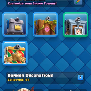 👑LVL- 44🔥3 MAX CARD - 1 ELITES | 6- EVO CARDS | 8105- TROPHIES | KT-14 | ARENA-21 | 121 CARDS | 3-KT SKINS | 27 EMOTE  - Image 4