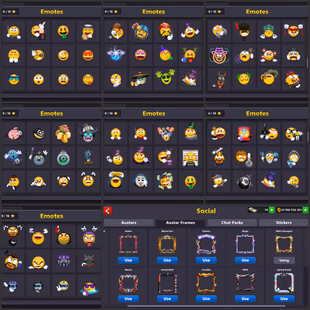 12.5B COINS ACCOUNT | Level 306 | CCP 79 | Exclusive Cues Collection | Avatars - Rings - Frames | Status Alert - Image 4