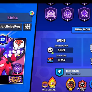 74999 TROPHY || MATEORIC FAME 1 || 398 OP SKINS || 97 HYPERCHARGES || 98 TOTAL MAX || OP OP BRAWLS || INSTANT DELIVERY - Image 3