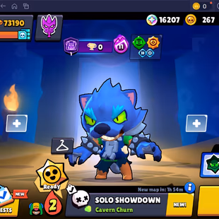 WEREWOLF LEON | KING LOU | 364 SKINS | 73.200 TROPHY | 99 BRAWLERS | 62 HYPERCHARGED | 70 MAXED BRAWLERS | 62 PRESTIGE - Image 2