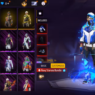 X102|Lvl 63|FFWS GALAXY LEGENDARY OUTFIT|BEARD|237 COSTUME|223 WEAPON(3 EVO+39 MYHTIC)|EVIL AN94 LVL 3|BOOYAH UMP LVL 5| - Image 6