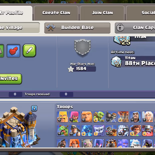 RR💥TH 18 MAX TYP DEFENCE💥HERO 94-101-75-80-54 | 14 EPIC EQUIPMENT | HIGH TROOPS XP-238 | BUILDERBASE MAX TYP | NC-500 - Image 3