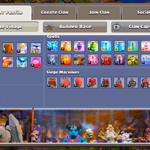 BEST OFFER TH 18 MAX | 4 HERO MAX | 7 EPIC MAX ALMOST | TOTAL 14 EPIC | DEFENCE MAX | NC FREE  | GP ACTIVE | 10 HER SKIN - Image 5