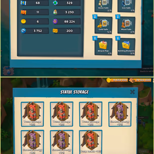 🔥TOP-RARE🔥FULL MAX | LEVEL-84 (Almost 85) | HQ-28 | VP-1096 | PW-3230 | FULL RESOURCE | 8318 GEMS | ONLY HEROS LEFT!! - Image 6