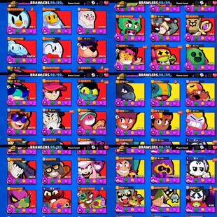 57k TROPHIES 🌟 RARE KING FRANK SKIN 🌟 84 MAX BRAWLER | 98 BRAWLER UNLOCK | 84 HYPERCHARGE | 437 SKIN | RENAME FREE - Image 6