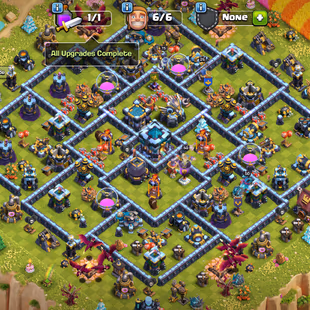 TH 13 MAXED !! TownHall Level 13 !! 14 Epics ( 6 Epic Max ) !! Magic Items !! Namechange Free !! 2250 Gems  - Image 3
