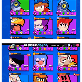 B67 & 9 Max Brawler | 11k+ Trophy | NC Available | 130 Skin | Fully Access | - Image 3