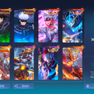 RARE HYPER FIGHTER MAGE MM ACC || 2 LEG 15 GRAND 19 EXQUISITE || EX  56 STAR || MEGA COL 4 || BEST DEAL - Image 2