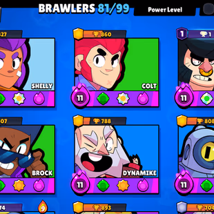 change iD & Named Free | 28K Trophies | 81Brawler | 25Maxed  | 215Skins | The More... - Image 8
