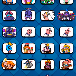 🍓 CHEAPEST 🍓 | ROYAL GHOST GEM | 75 EXP | 80 LVL 15 CARDS | EMPEROR KING | 20 EVO | KT 16 | ULTIMATE CHAMPION RECORD  - Image 6