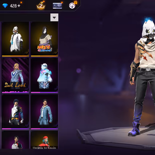 EP288|Lv49|Akatsuki|25Character|SquidGameSet|40Costume|OrochimaruBundle|16Backapack|79Weapo(1EVO+13Mythic)|20Vehicle - Image 4