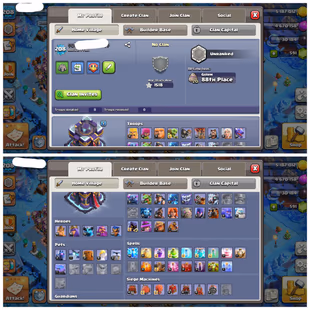 SNOW DAY SCENERY | TH 15 NEAR MAX | 90-90-51-65-40 HEROES | 7 HERO SKINS | BH 10 | FULL ACCESS | INSTANT DELIVERY  - Image 3