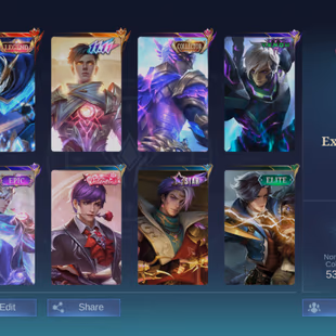 Mhythic Glory Skin - Exalted Collector - Gusion Skins - Image 2