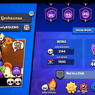 106/106-RARE SKINS | 86K TROPHY- 410X SKINS | 100/99X BRAWLER | 79X MAX | 79X HYPER | LEADERBOARD PRESTIGE-1 | BEST DEAL - Image 5