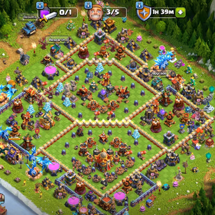🔥TH-16 NEAR MAX - BEST HEROS LEVEL 🔥 EQUIPMENT FB(26) RS(20) | 5K GEMS | RENAME AVAILABLE | INSTANT DELIVERY - Image 1