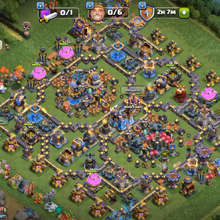 🌟BEST OFFER🌟TH 18 FULL DEFENCE MAX | 8 EPIC ALMOST MAX |4X HERO MAX 105-105-90-80-55 | 125 WALL MAX BUILDER HELPER MAX - Image 1