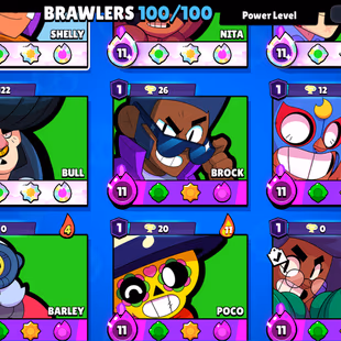 RAREST | ALL BUFFIES-48 | ALL SKINS-[760] | 98K TROPHY | ALIEN FAME III | 100/100 BRAWLER | ALL MAX-ALL HYPER | 1648-PIN - Image 7