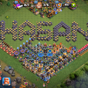 🔥TH 18 ALMOST MAX🔥XP 268-MEDALS 2200-ALL HERO MAX- 5 EPIC EQUIPMENT MAX AF 25-WALLS DEFENSE MAX-BEST DEAL - Image 1