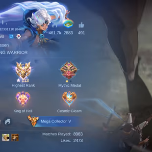 SOLID HYPER MM MAGE ACC || 4 LEG 13 GRAND 14 EXQUISITE || ALMOST MEGA 4 ||  EX 113 STAR || EPIC RECALL || GOOD EMOTE - Image 7